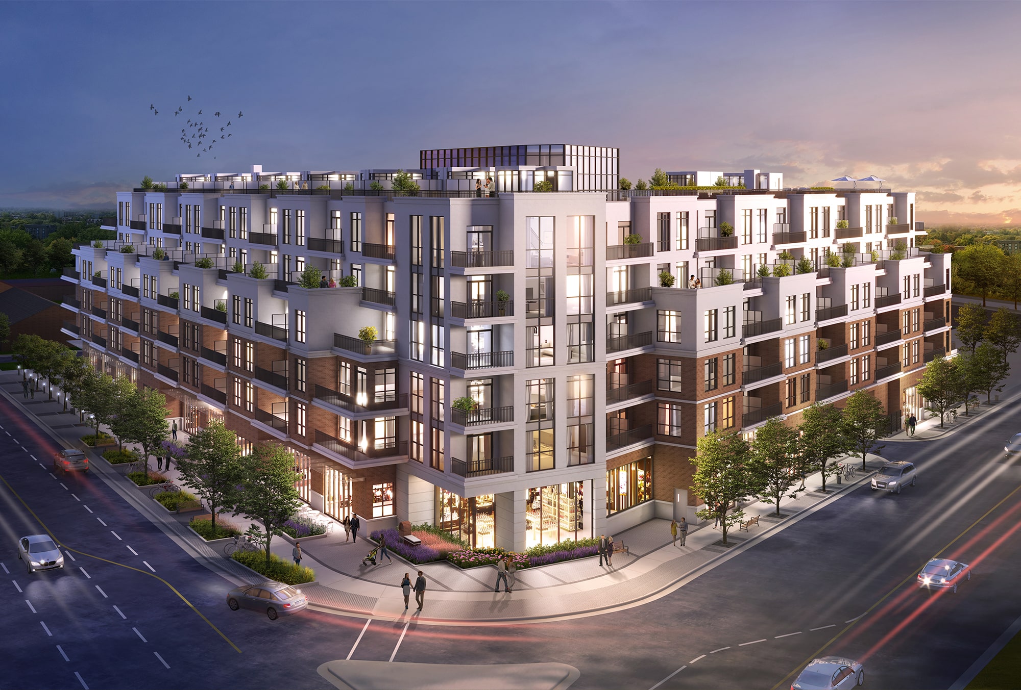 Bronte village condos Rendering